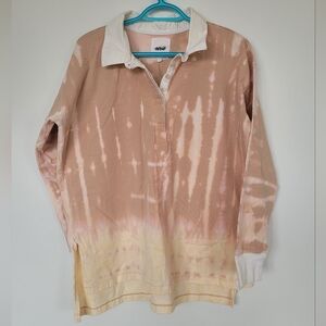 Aerie oversized long sleeved shirt size small